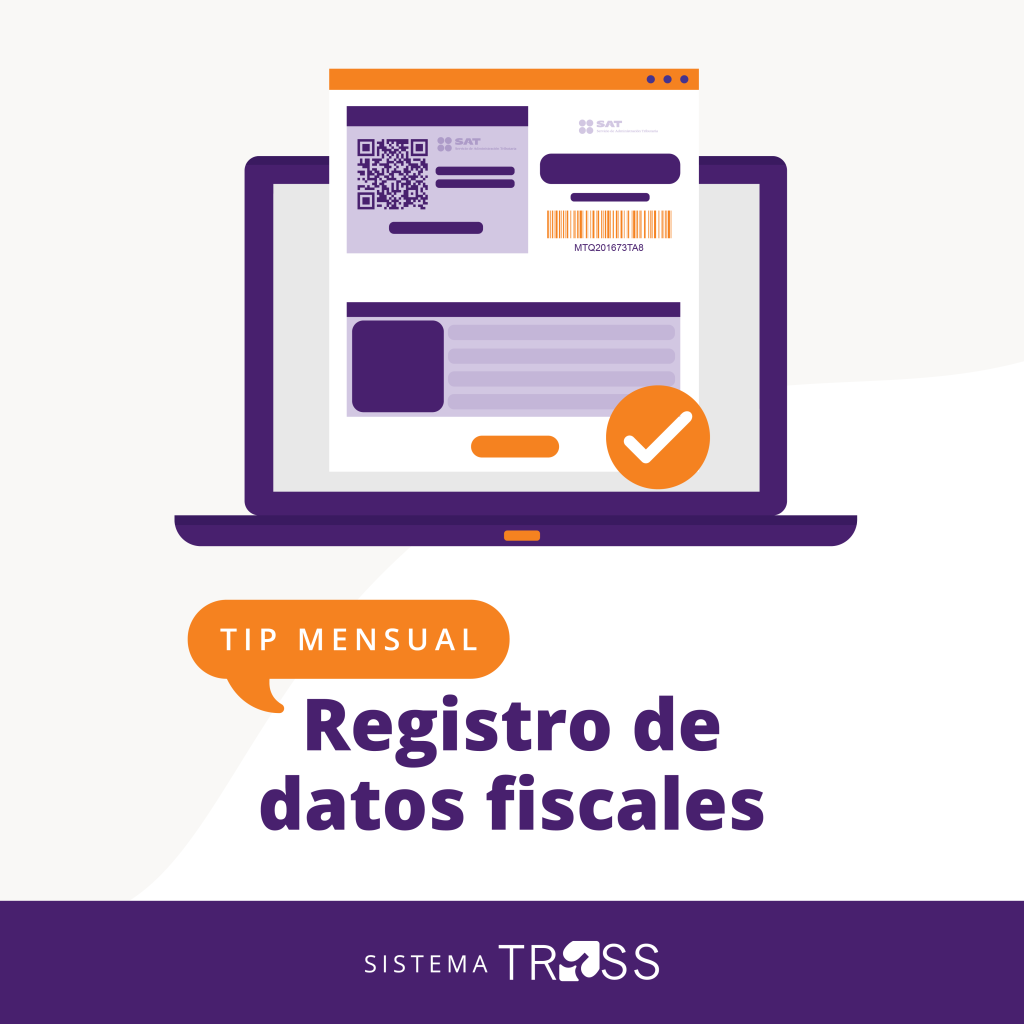 Registro de datos fiscales